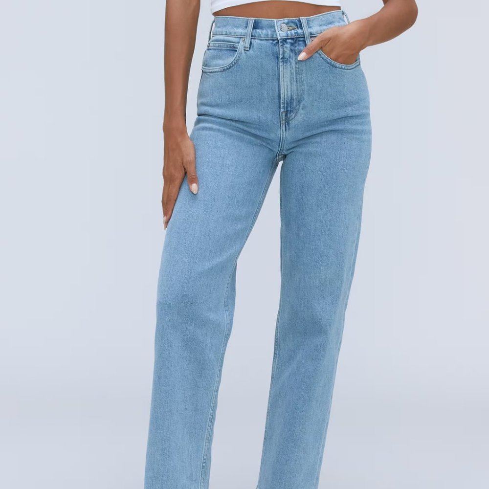Everlane The Way High Jean - Light Indigo, Size 29, High waisted denim